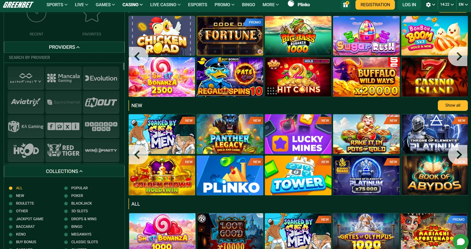 GREENBET casino